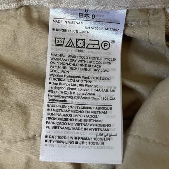 Banana Republic Sand Linen Trouser - Picture 7 of 11